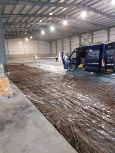 concrete floor