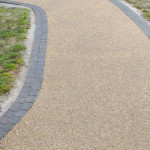 Outdoor pathway installed by DMG Flooring