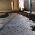 Finished concrete floor in new a warehouse in Cookstown