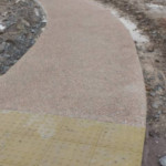 Large pathway leading to a Housing development in Cookstown