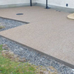 Outdoor concrete path project completed in Cookstown